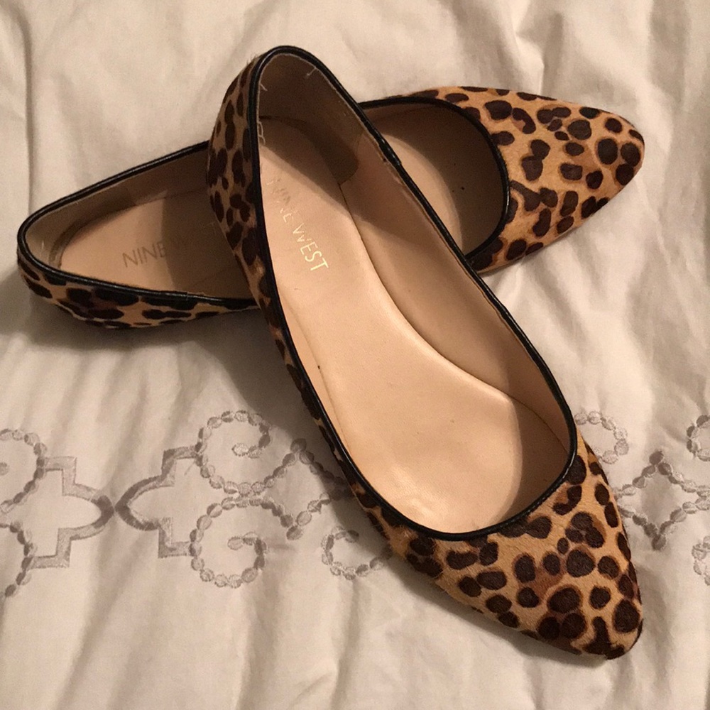 Leopard Print Flat, Size: 6.5M